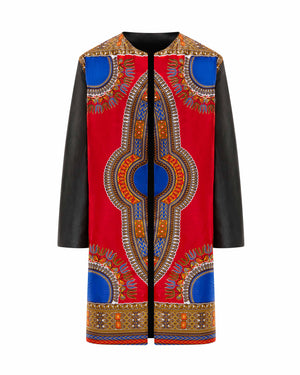 Addis Ababa Coat - Ruby